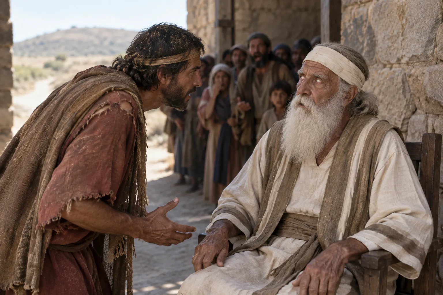 The Messenger Reports to Eli (1 Samuel 4:12–17)