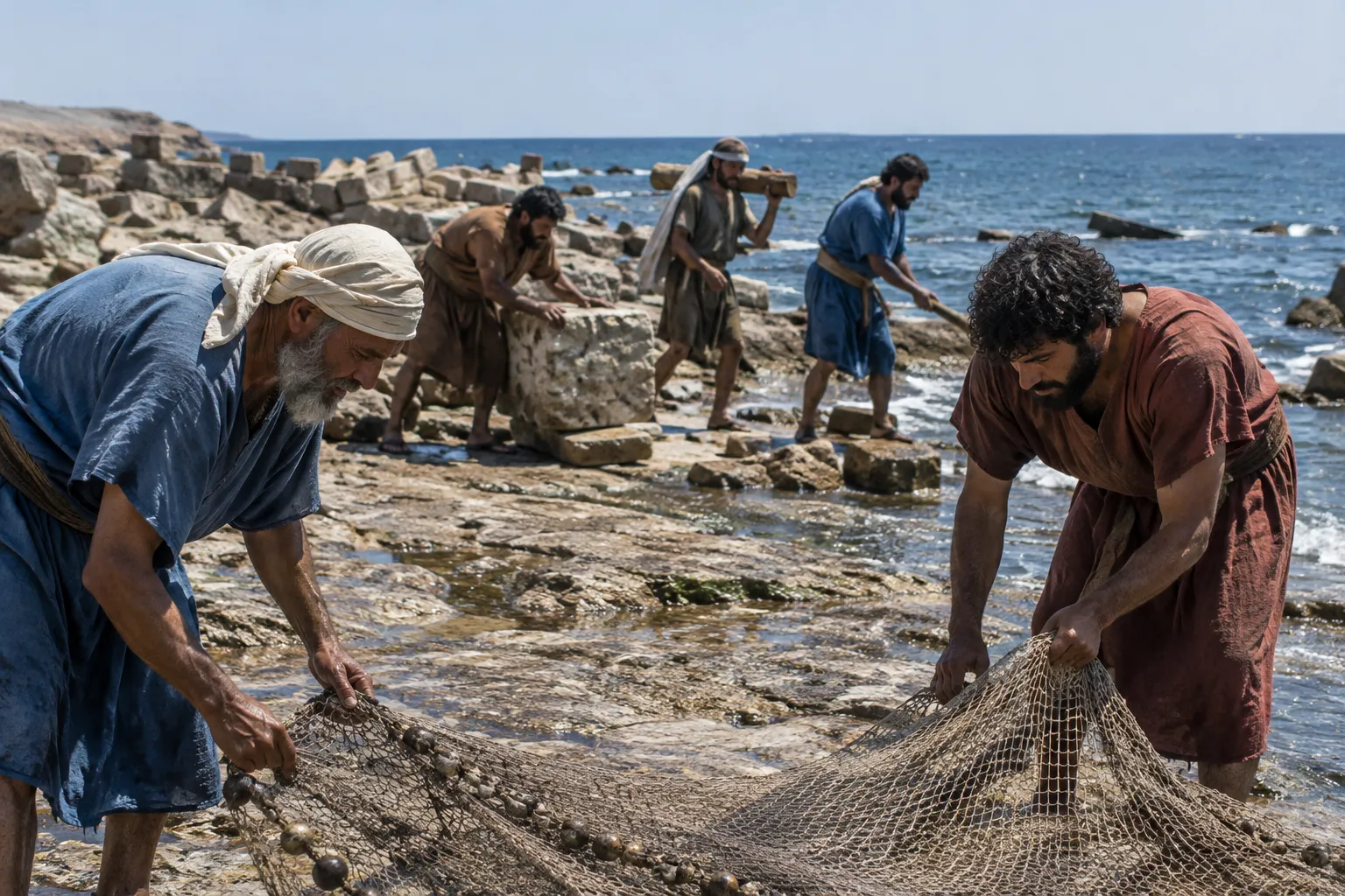 Tyre Stripped to Bare Rock (Ezekiel 26:12–14)