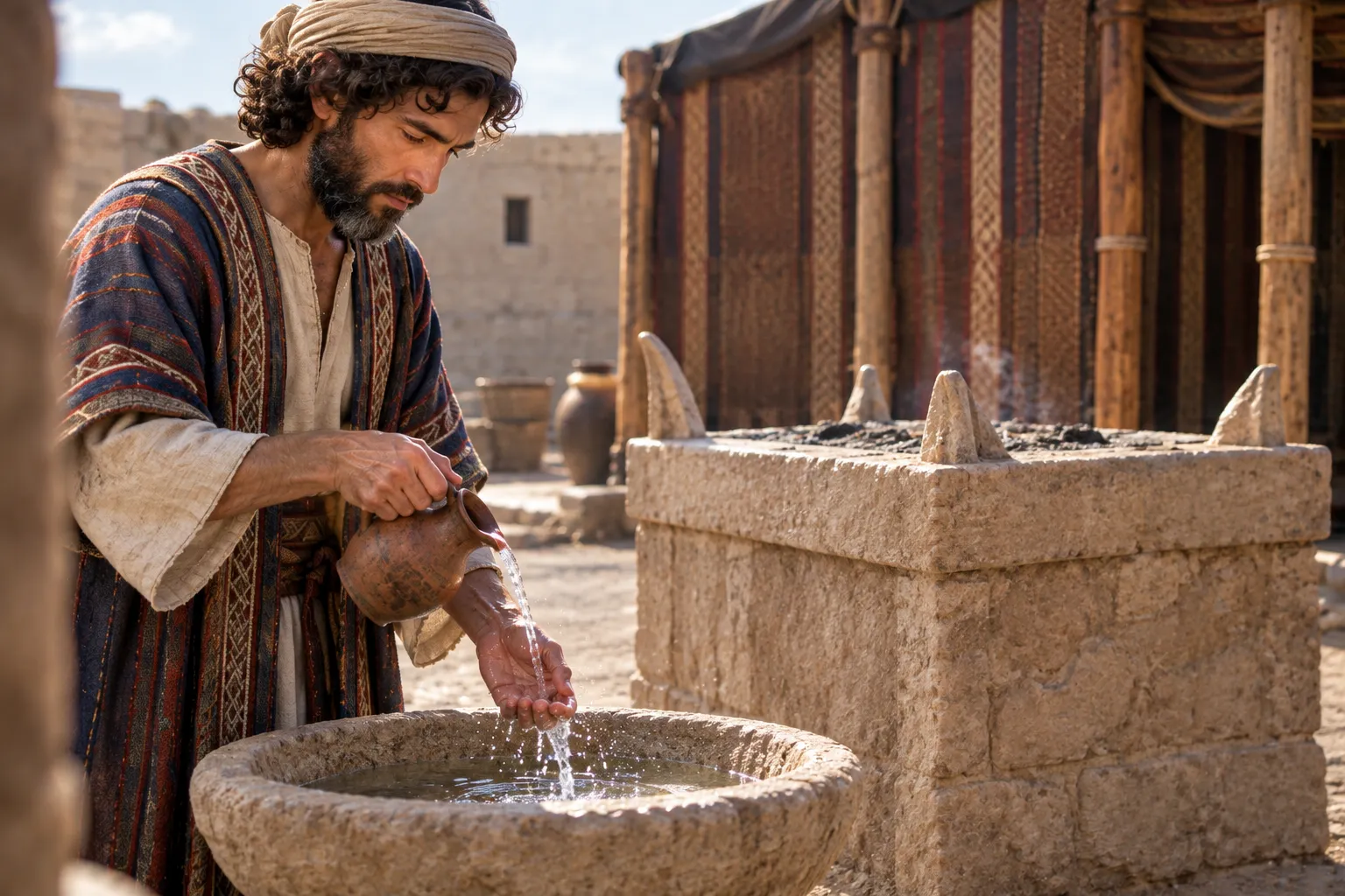 Hands Washed beside the Altar (Psalms 26:6–8)