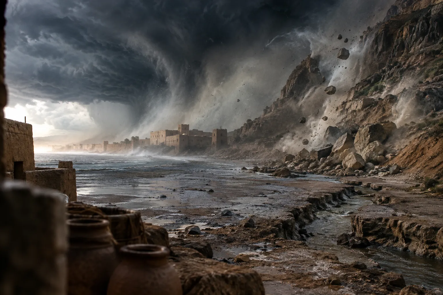 Storm, Dry Waters, and Shattered Rock (Nahum 1:3–6)