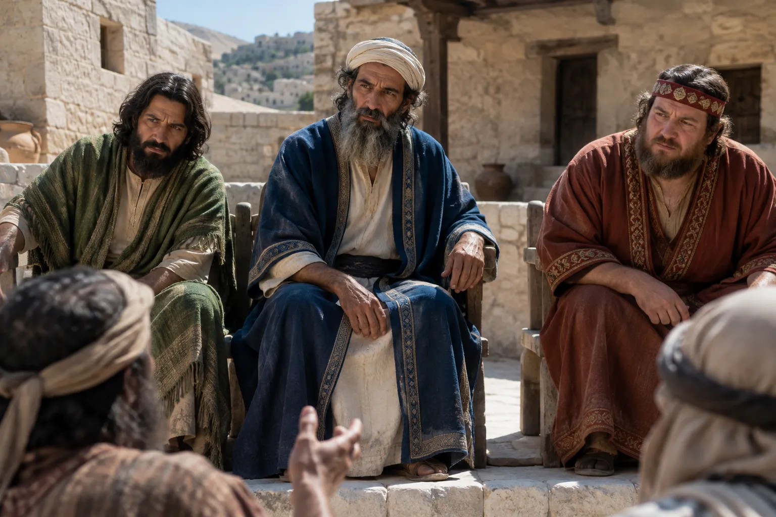 The thrones of judgment (Psalms 122:5)