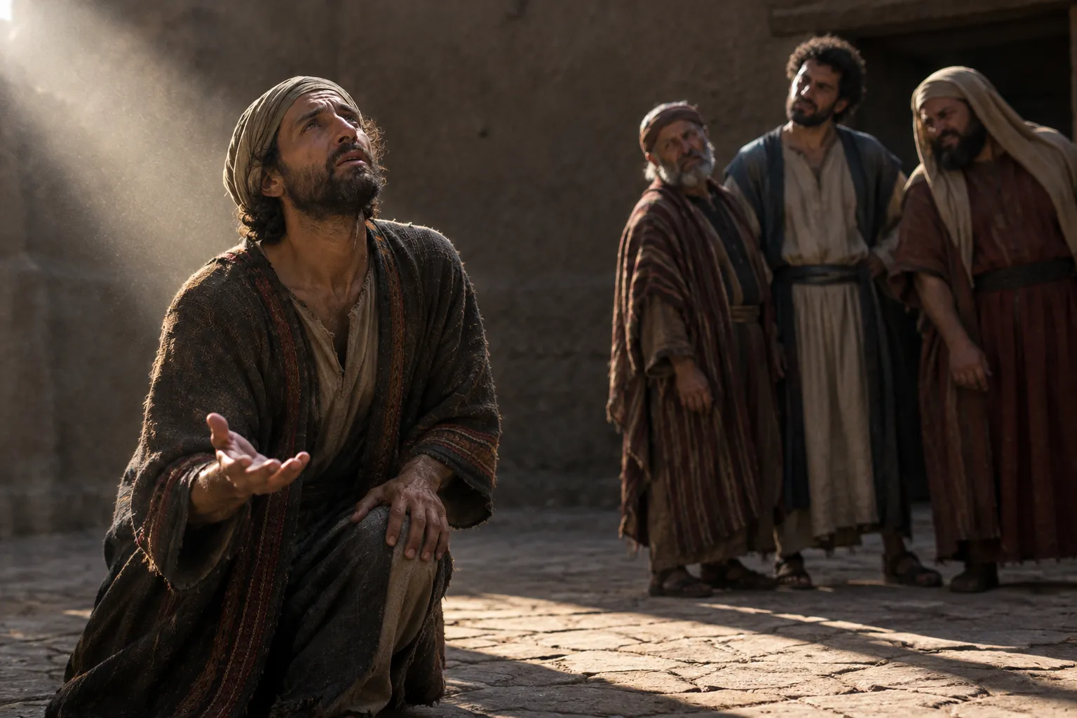 Weak from fasting and scorned (Psalms 109:21–26)