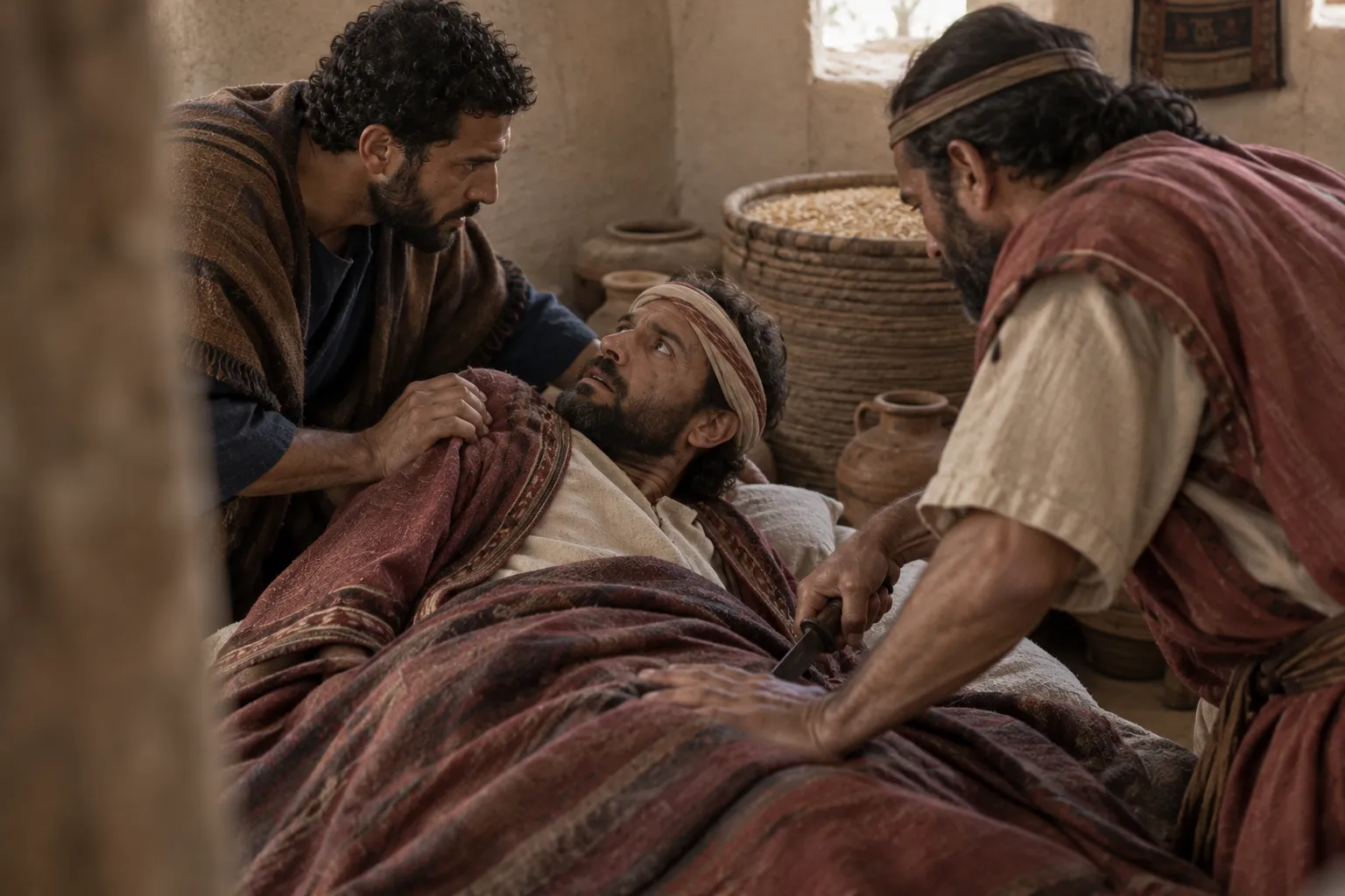Ish-bosheth Attacked on His Bed (2 Samuel 4:5–7)