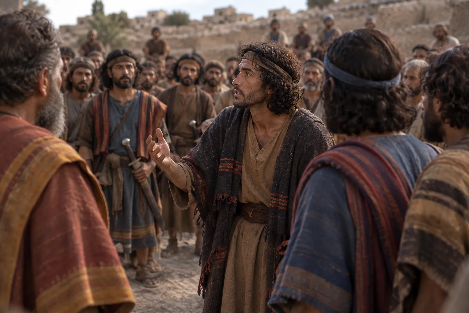 The Levite Testifies at Mizpah (Judges 20:1–7)