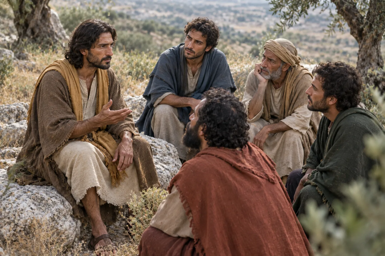 The Private Question on the Mount of Olives (Matthew 24:3–4)