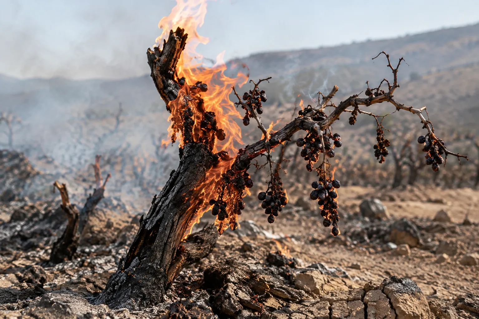 Fire from the vine’s main branch (Ezekiel 19:12–14)