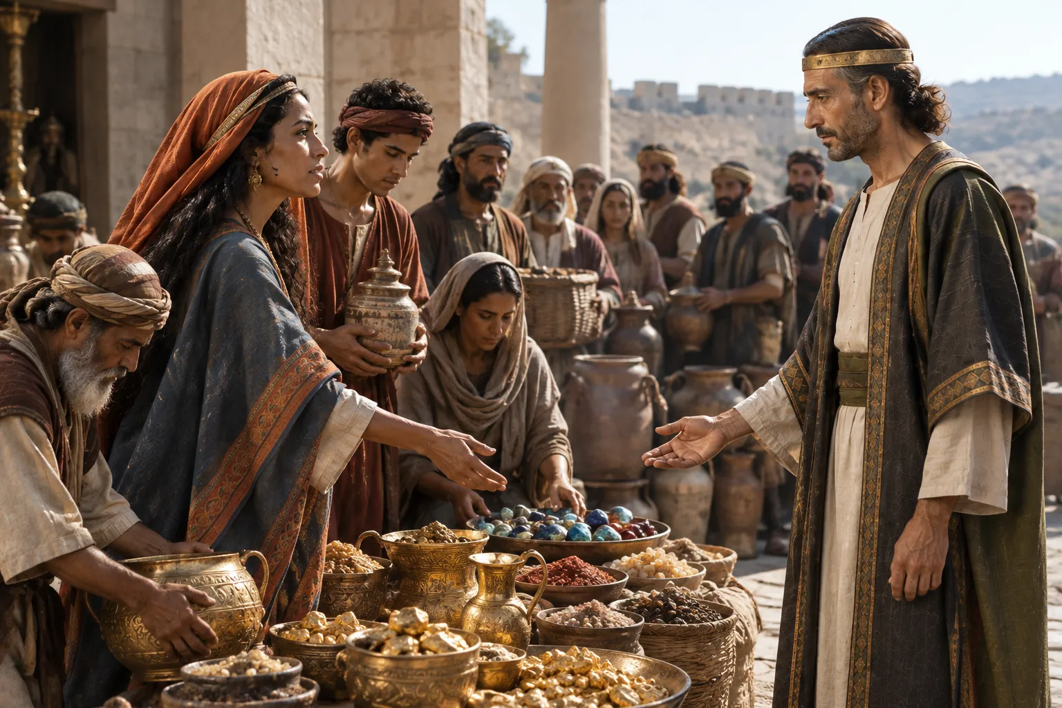 Gifts for the King (1 Kings 10:10)