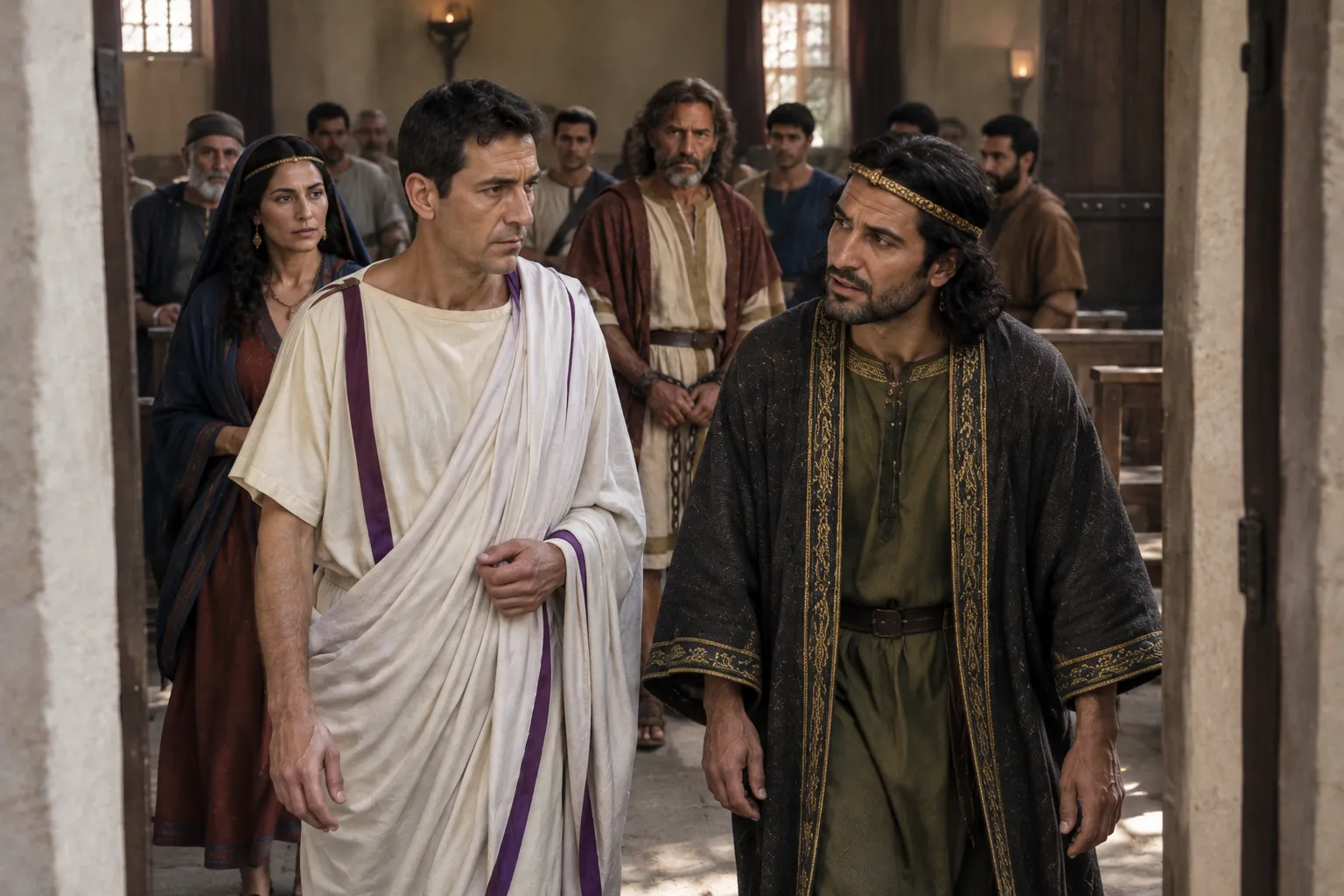The hearing ends (Acts 26:30–32)