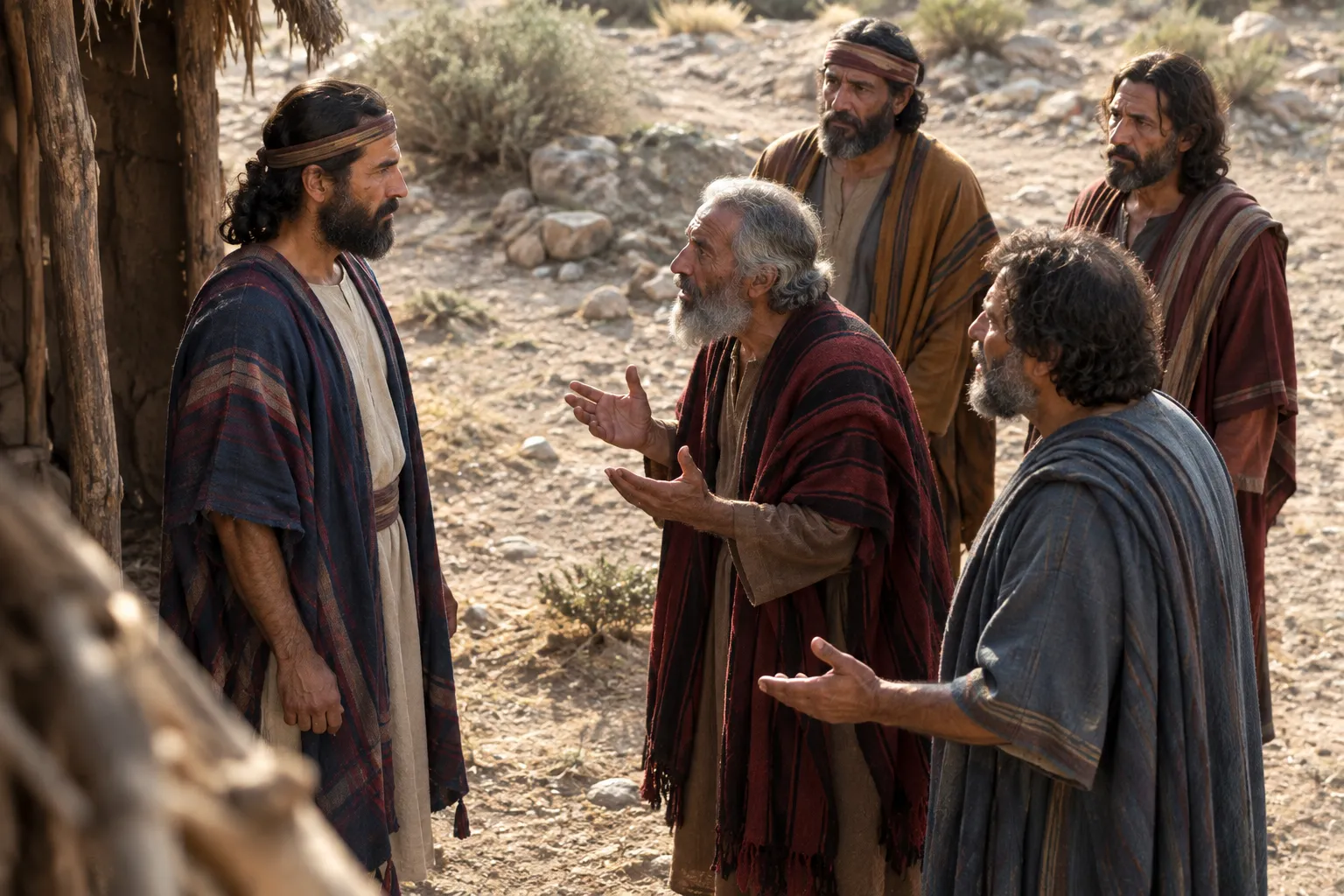 The elders appeal to Jephthah (Judges 11:5–10)