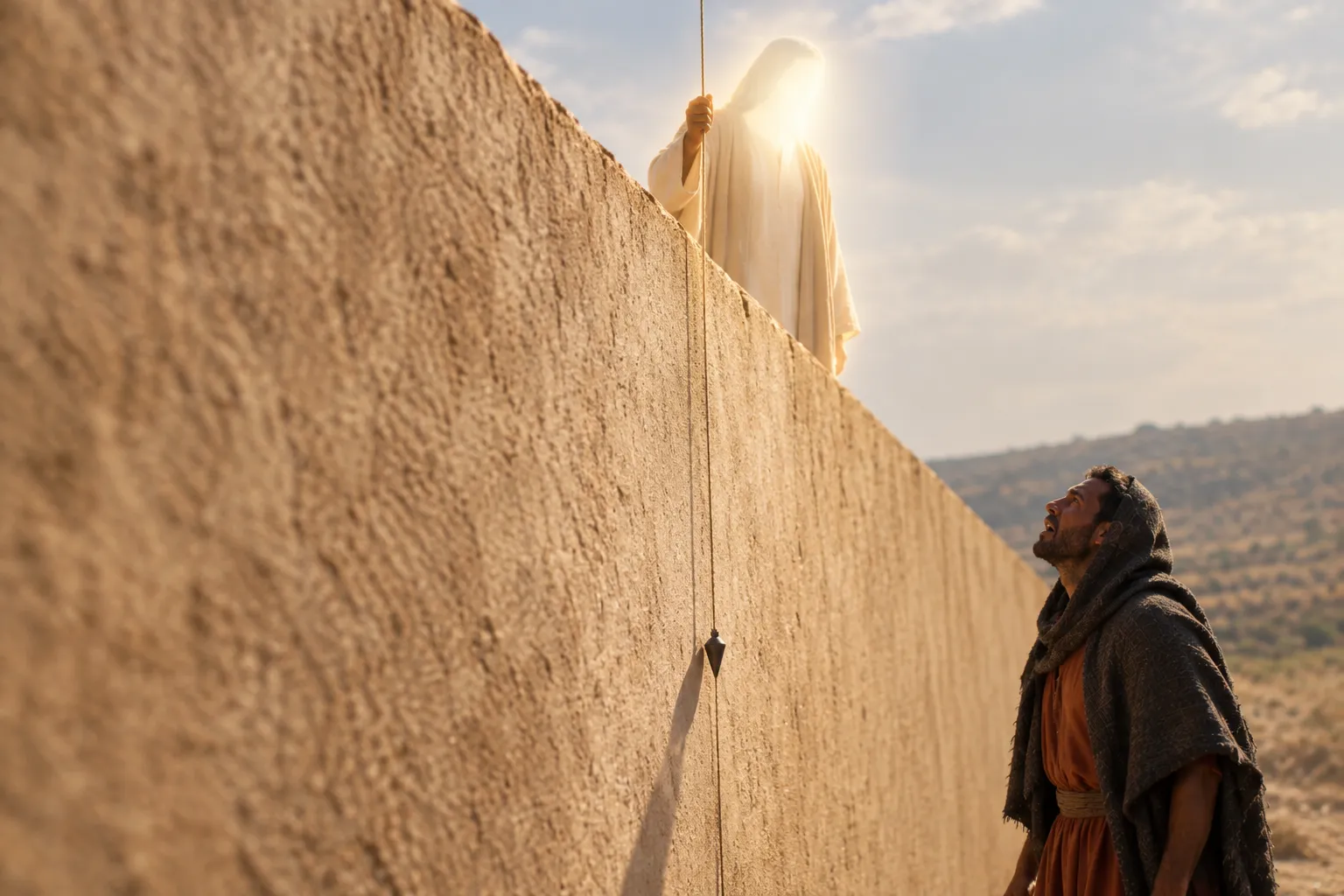 The Plumb Line (Amos 7:7–8)
