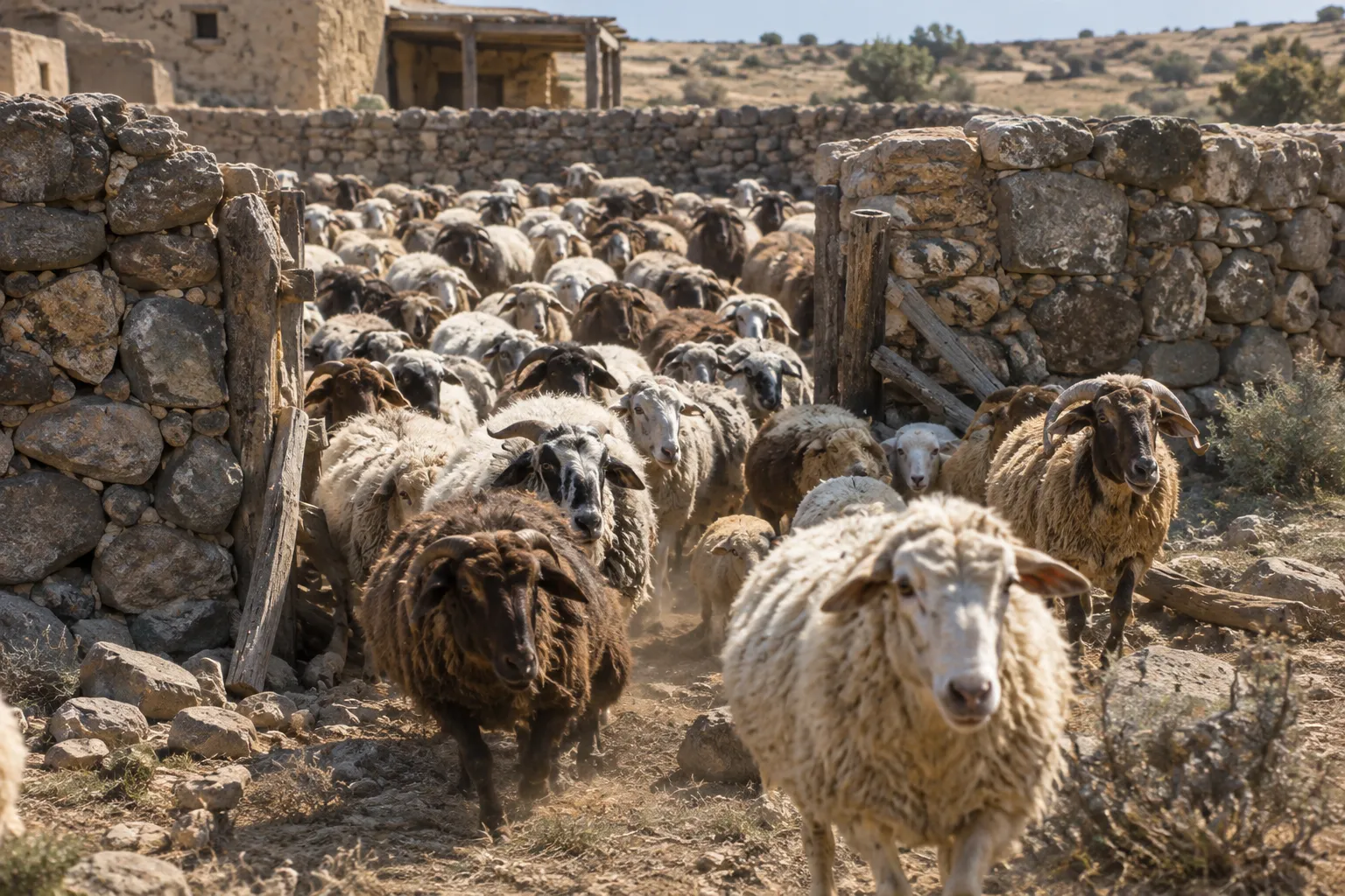 The remnant passes through (Micah 2:12–13)
