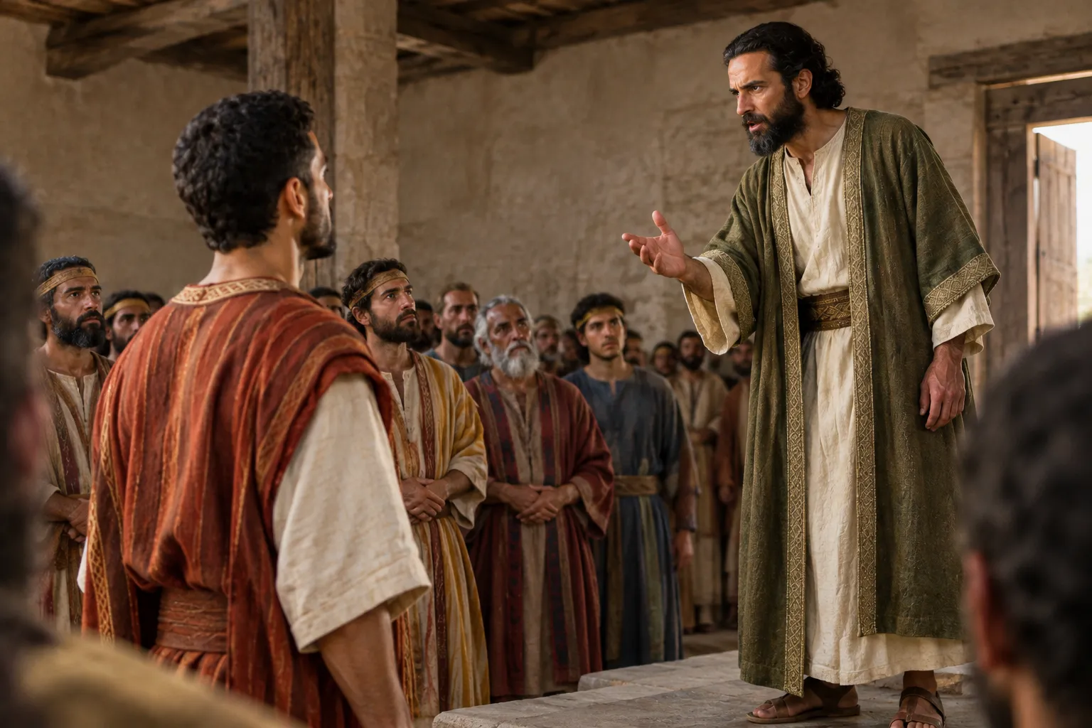 Rehoboam’s Harsh Answer (1 Kings 12:12–14)