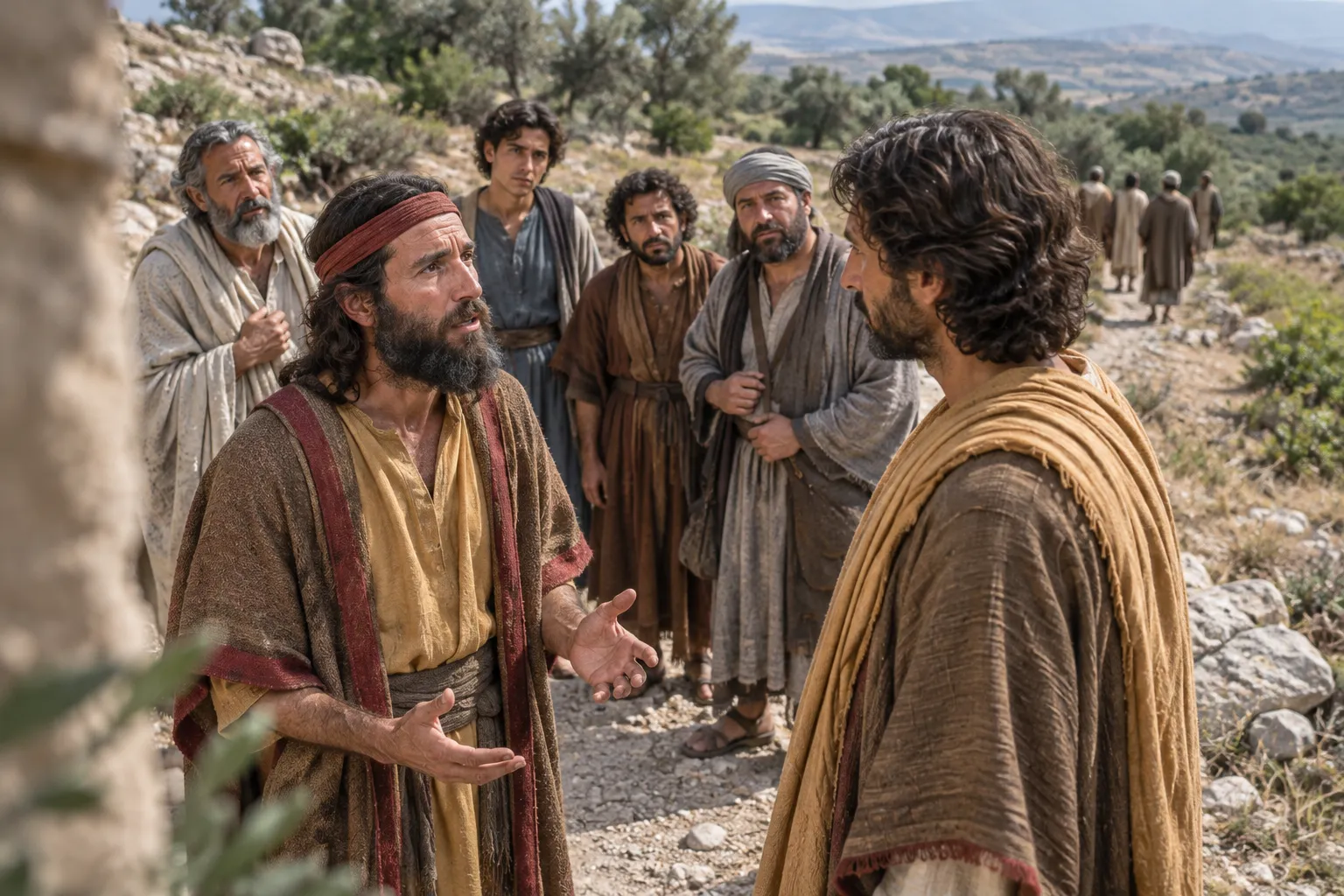 Peter confesses the Christ (Mark 8:27–30)