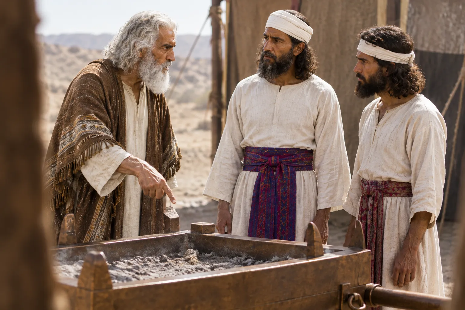 Moses Questions the Priests (Leviticus 10:16–18)