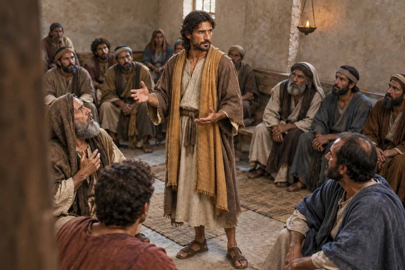 Teaching in His Hometown (Mark 6:1–4)