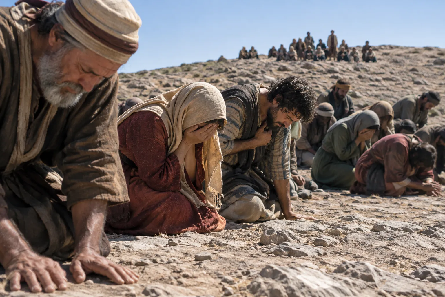 Weeping and Confession on the Heights (Jeremiah 3:21–25)