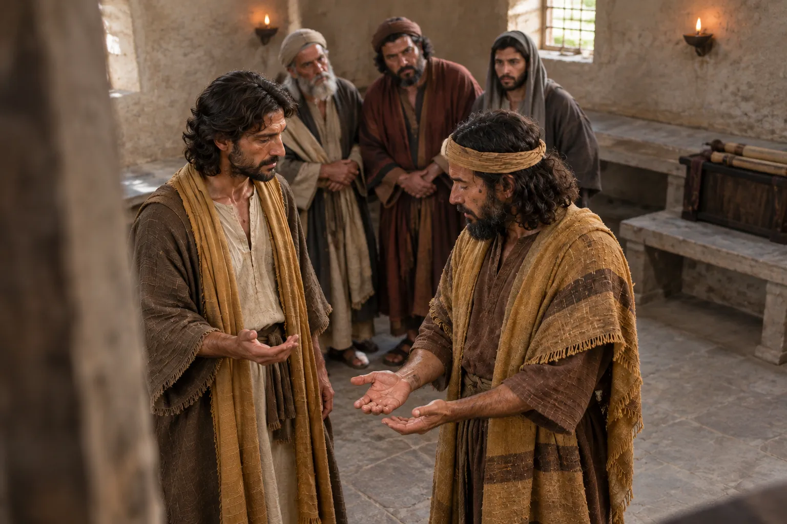 The restored hand (Matthew 12:9–13)