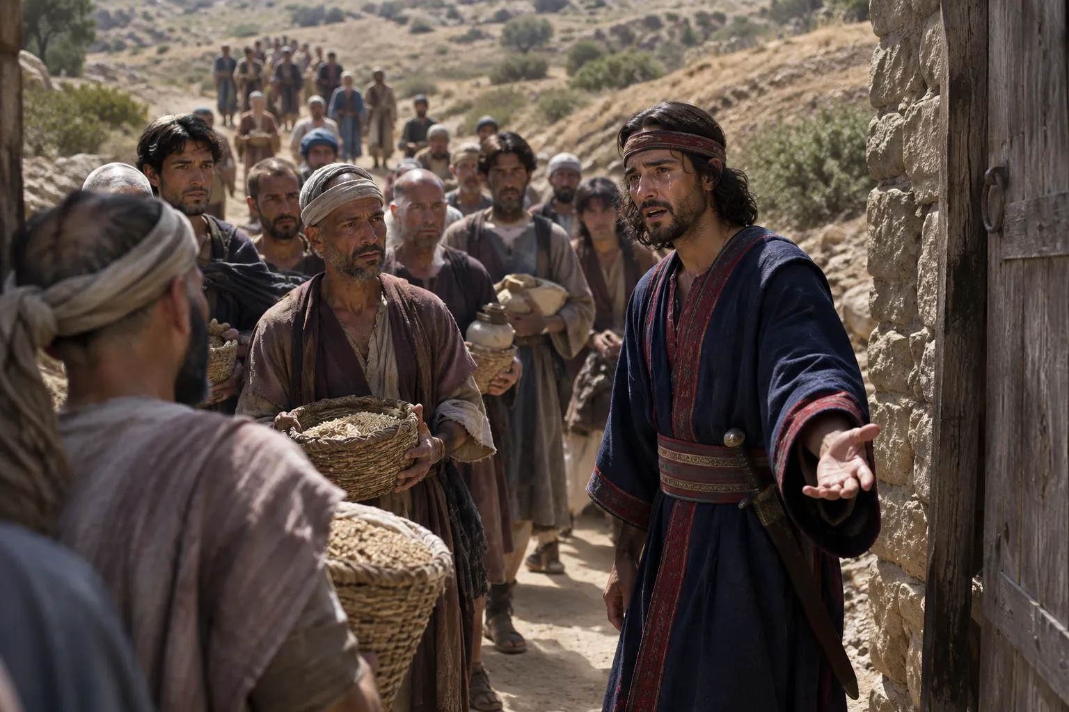 Ishmael Meets the Mourners (Jeremiah 41:5–6)