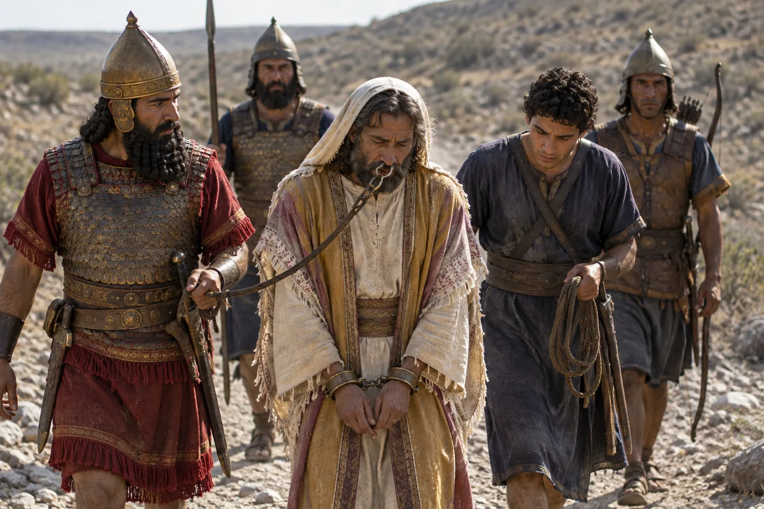 Manasseh Taken Captive (2 Chronicles 33:10–11)