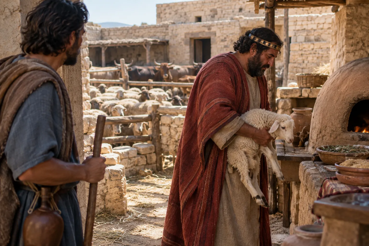 The Rich Man Takes the Lamb (2 Samuel 12:1–4)
