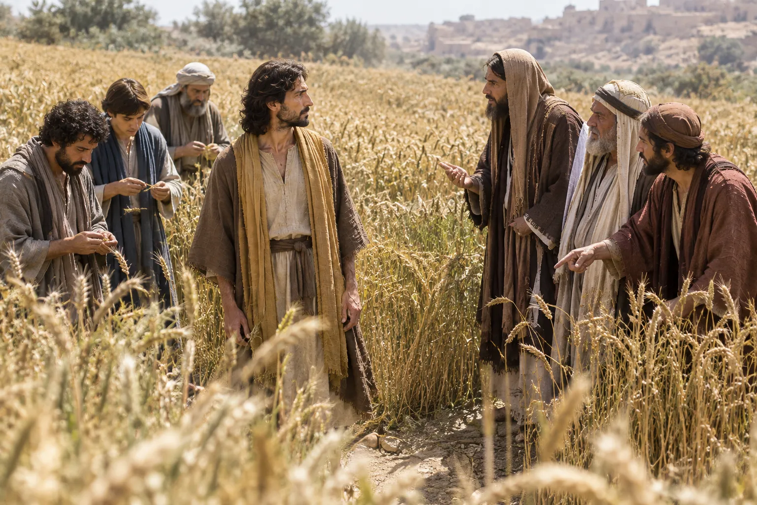 Grain Plucked on the Sabbath (Mark 2:23–24)