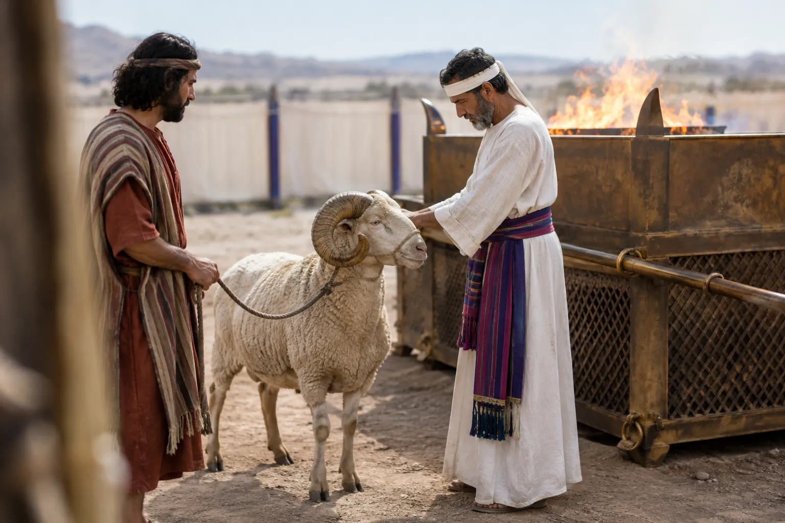A sound offering presented (Leviticus 22:18–21)