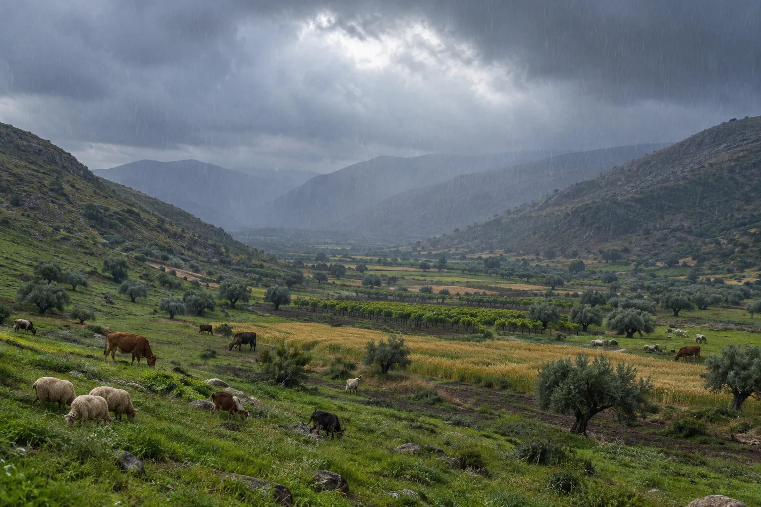 The Land That Drinks Rain (Deuteronomy 11:11–15)