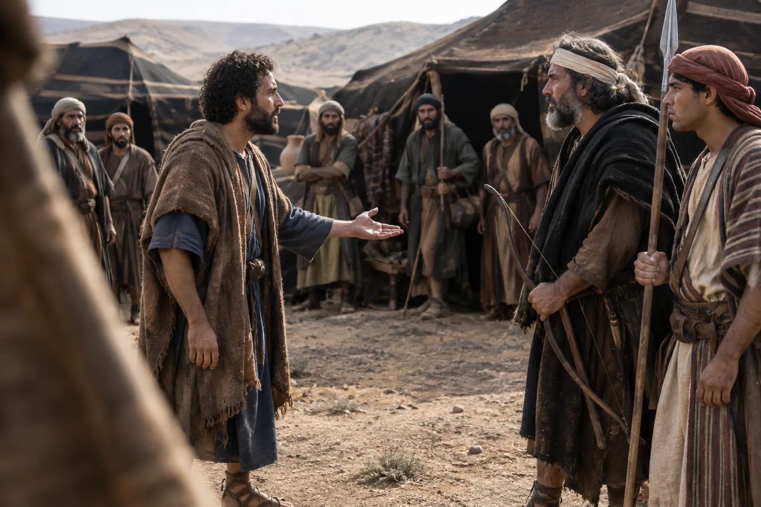 I speak peace; they want war (Psalms 120:5–7)