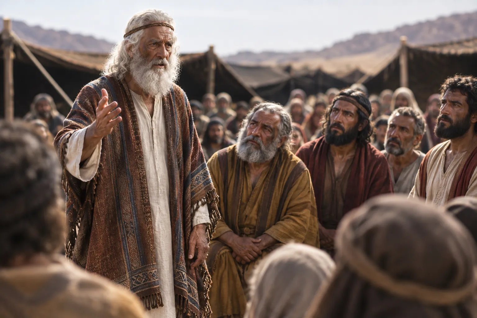 Moses Speaks the Commands to Israel (Numbers 29:40)