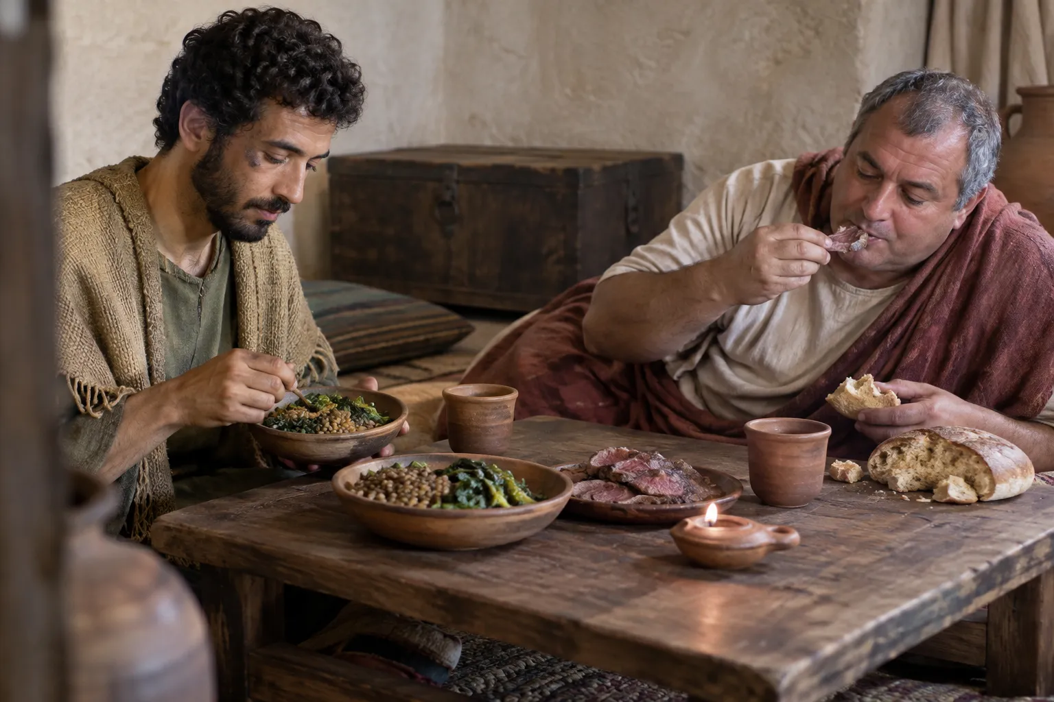 Different consciences at one table (Romans 14:1–6)