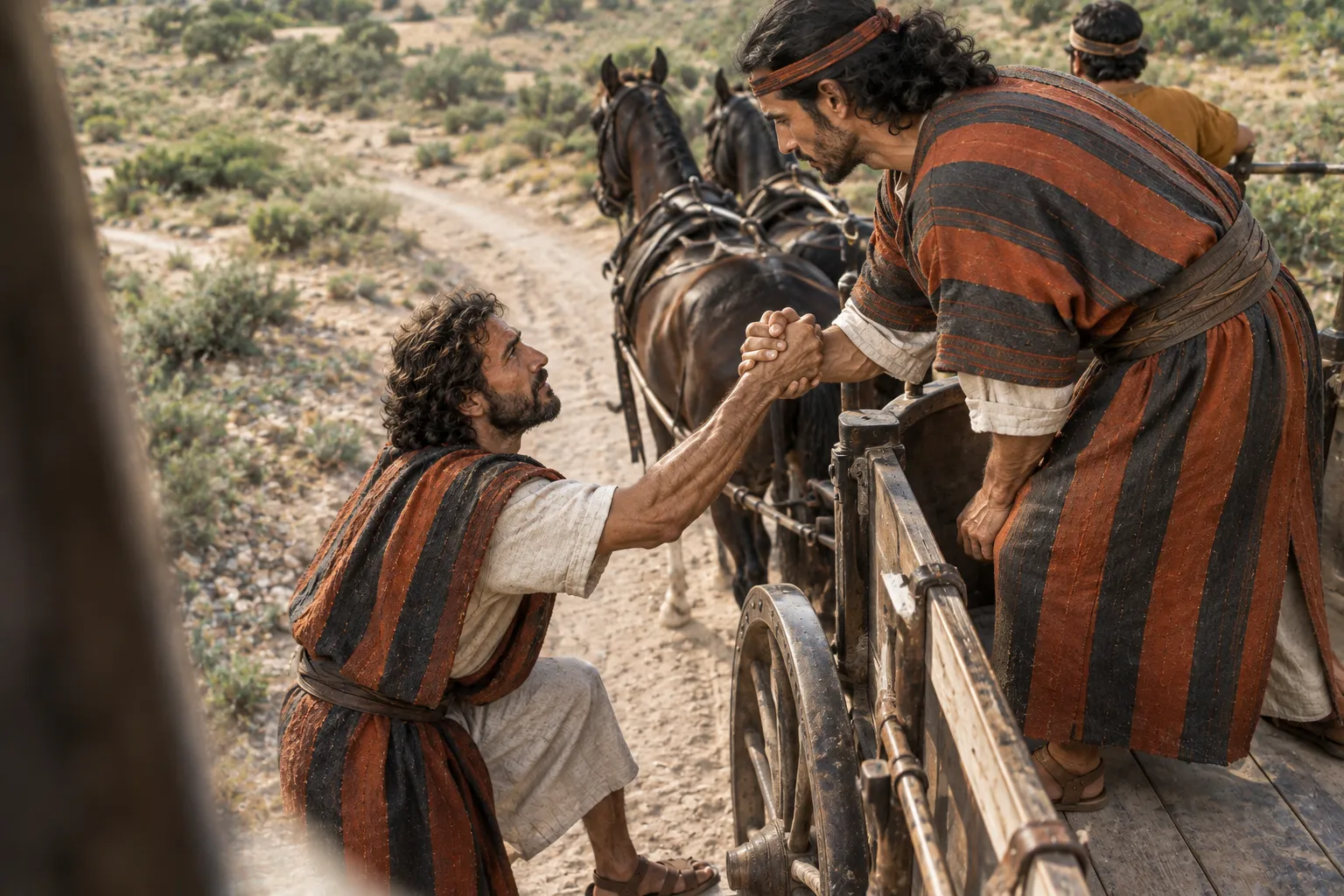 Jehu Welcomes Jehonadab (2 Kings 10:15–16)