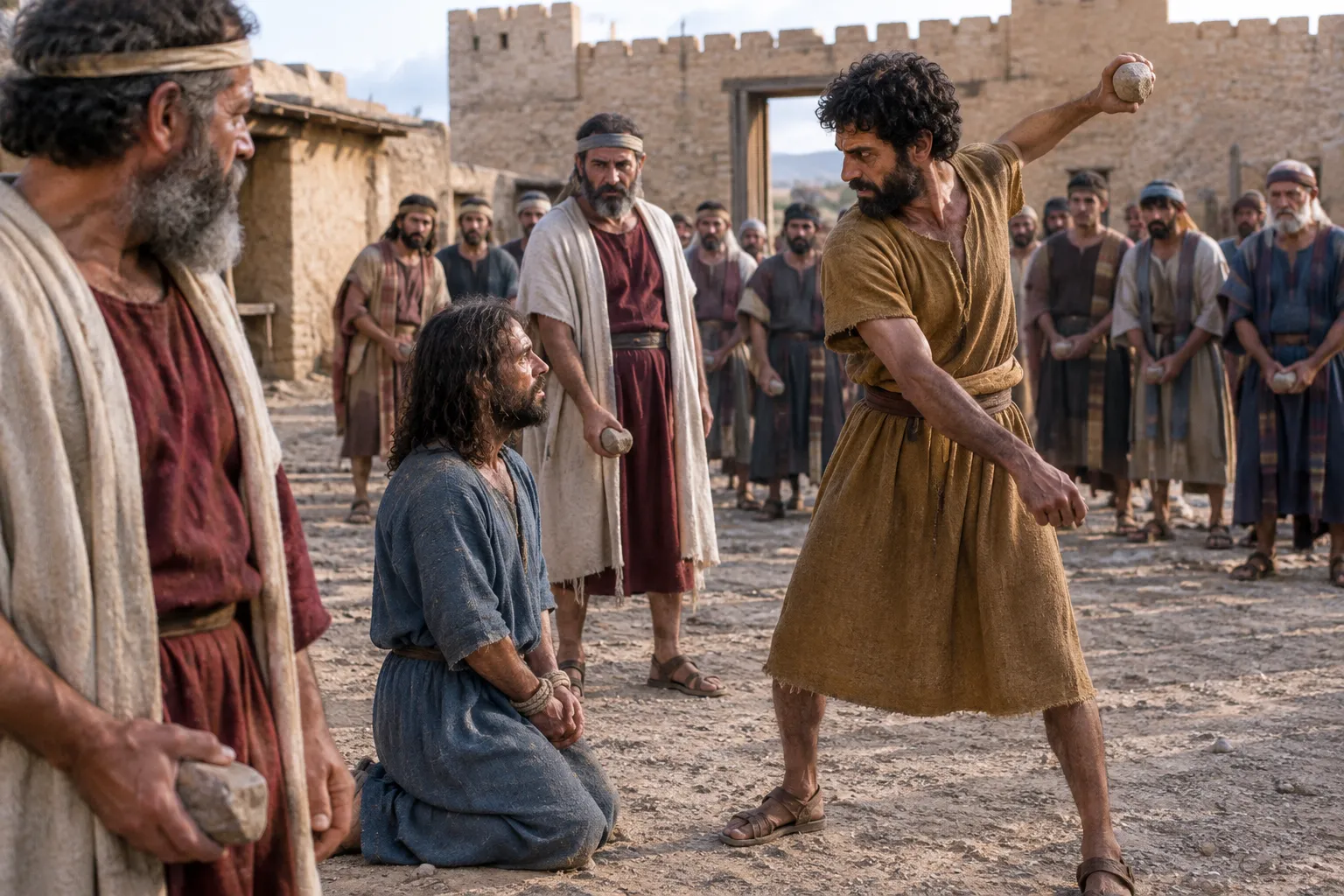 The witnesses act first (Deuteronomy 17:5–7)