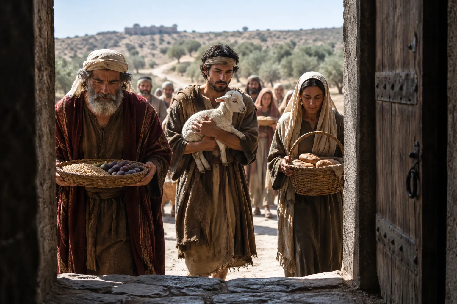 Bring an Offering and Enter His Courts (Psalms 96:8–9)