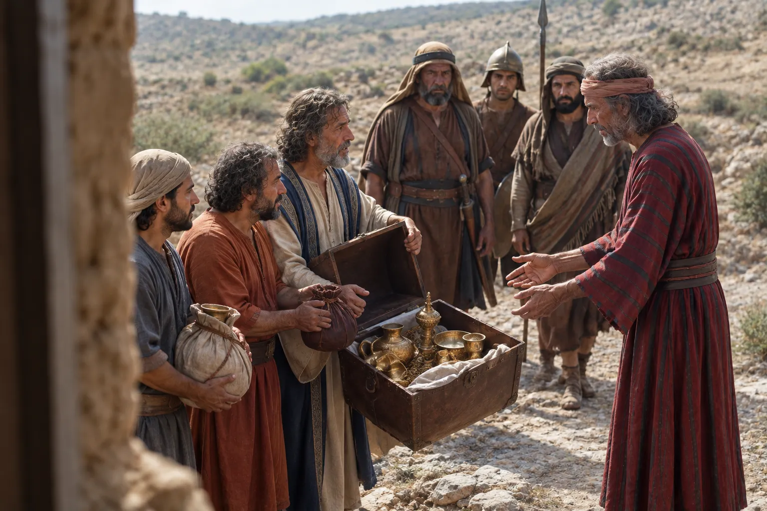 Joash’s Treasure Delivered to Hazael (2 Kings 12:18)