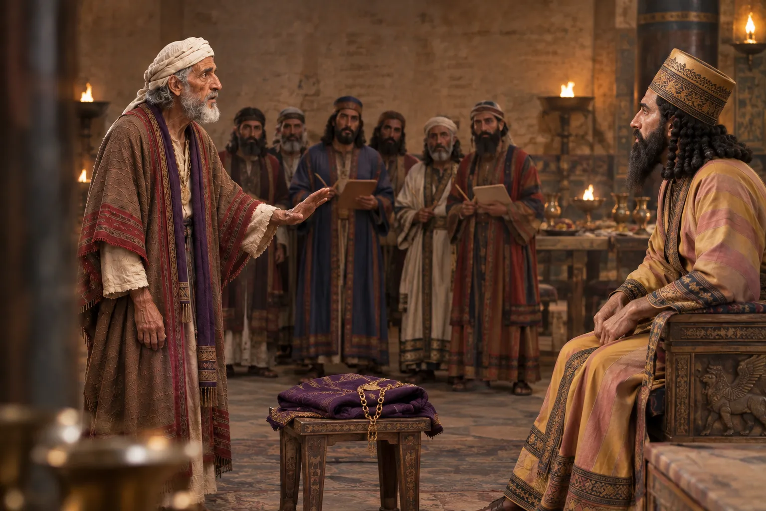 Daniel Refuses the King’s Gifts (Daniel 5:13–17)