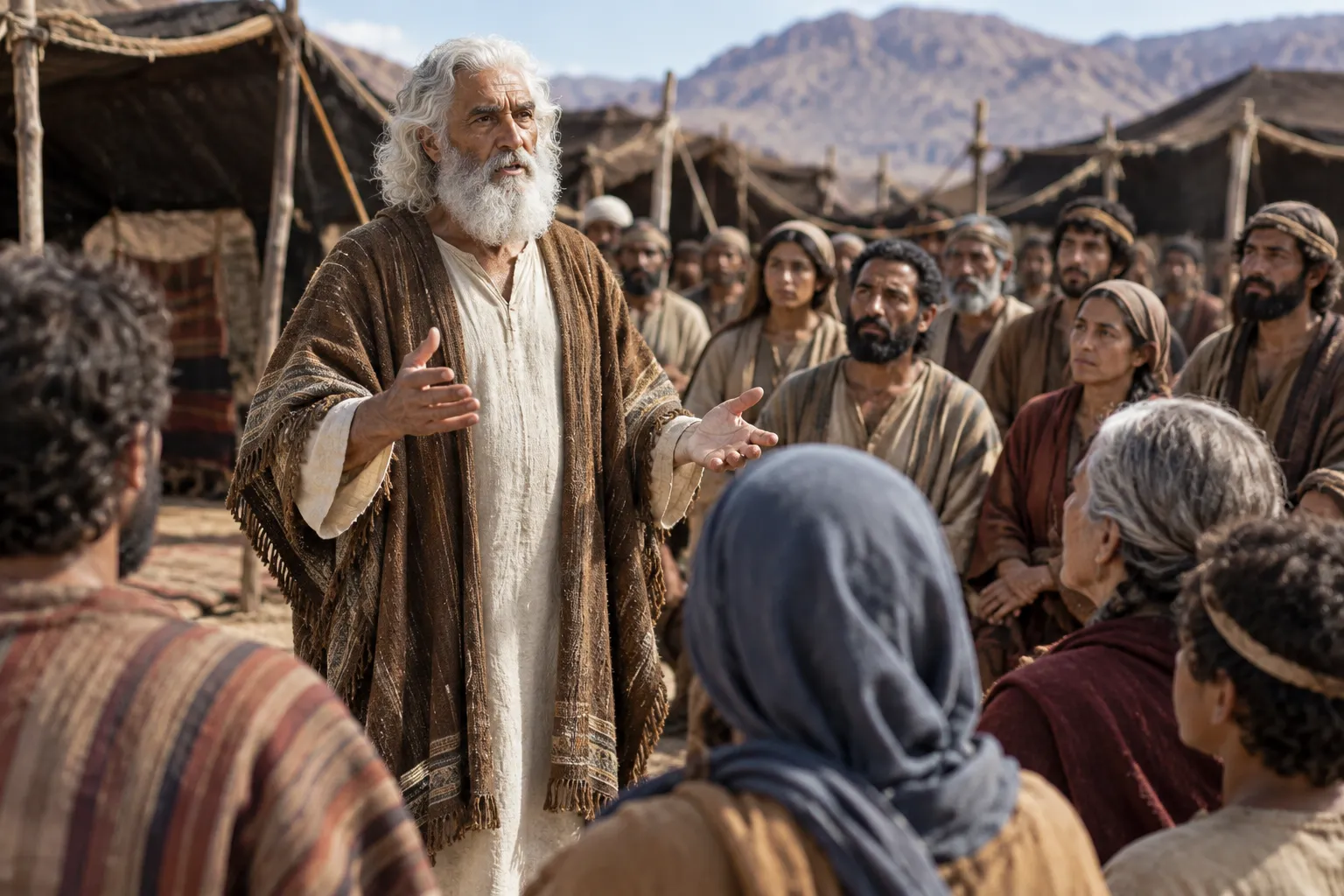 Moses Addresses the Congregation (Leviticus 19:1–2)
