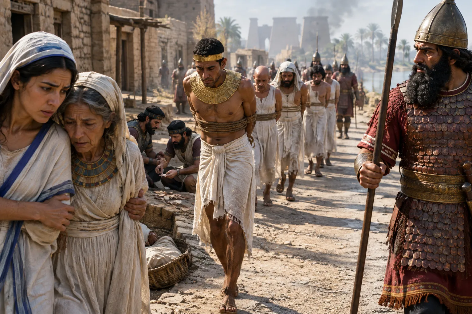 Thebes Led into Captivity (Nahum 3:8–10)