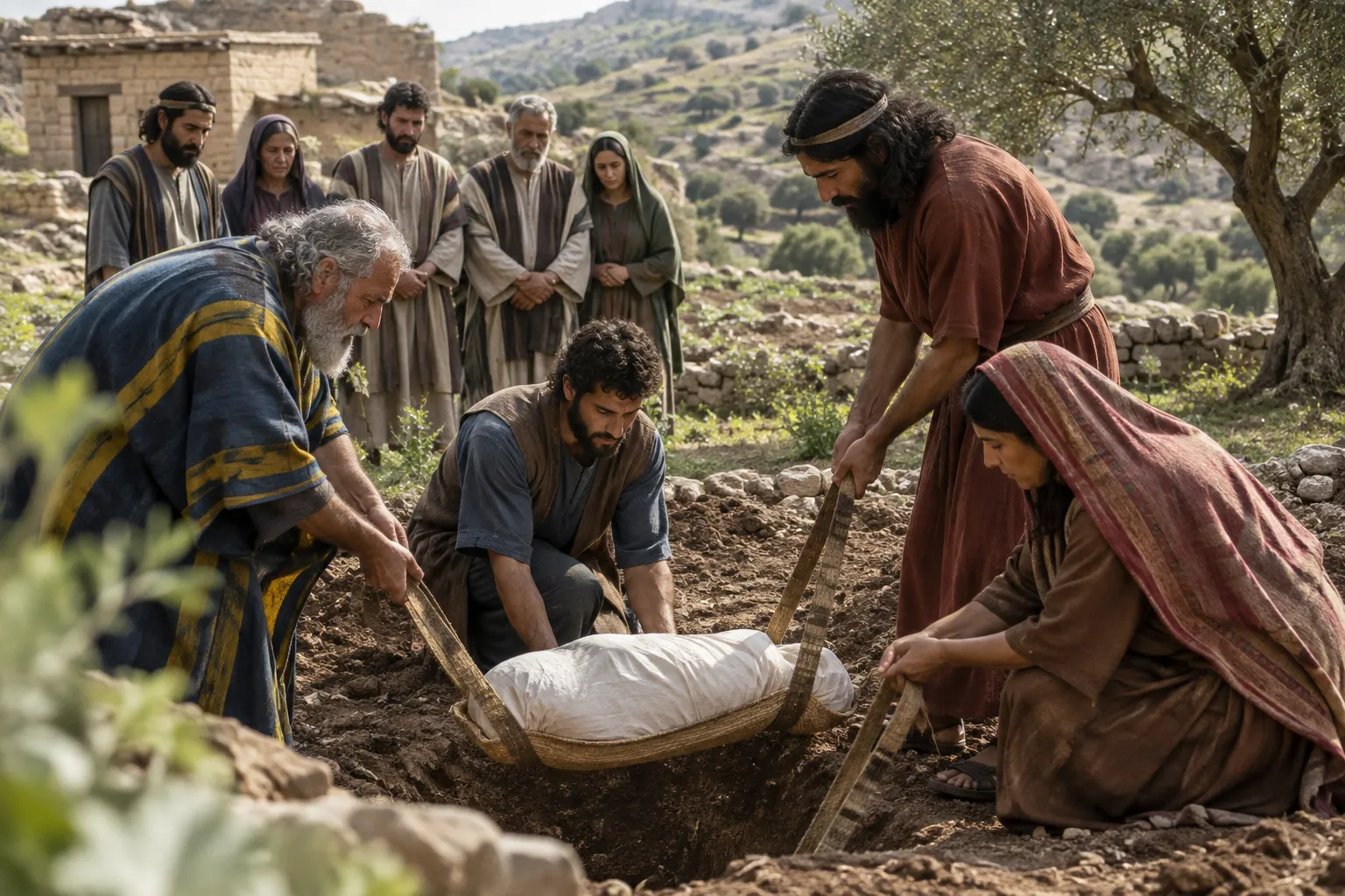 Joseph’s bones buried at Shechem (Joshua 24:32)