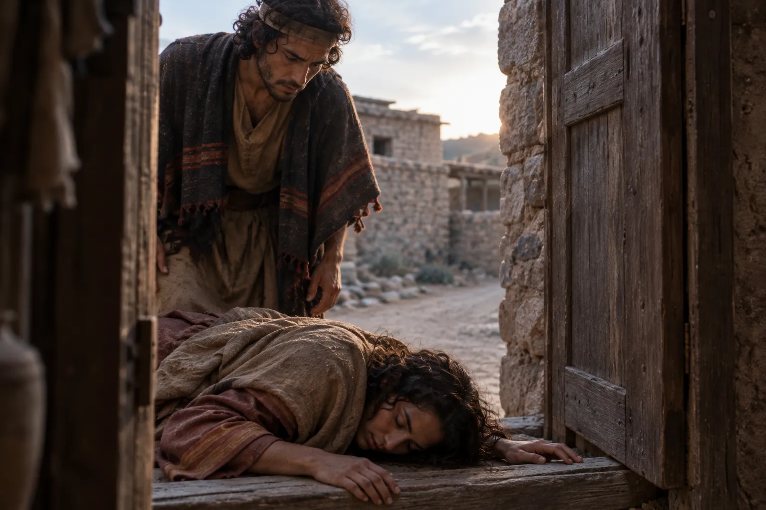 At the Threshold (Judges 19:26–28)
