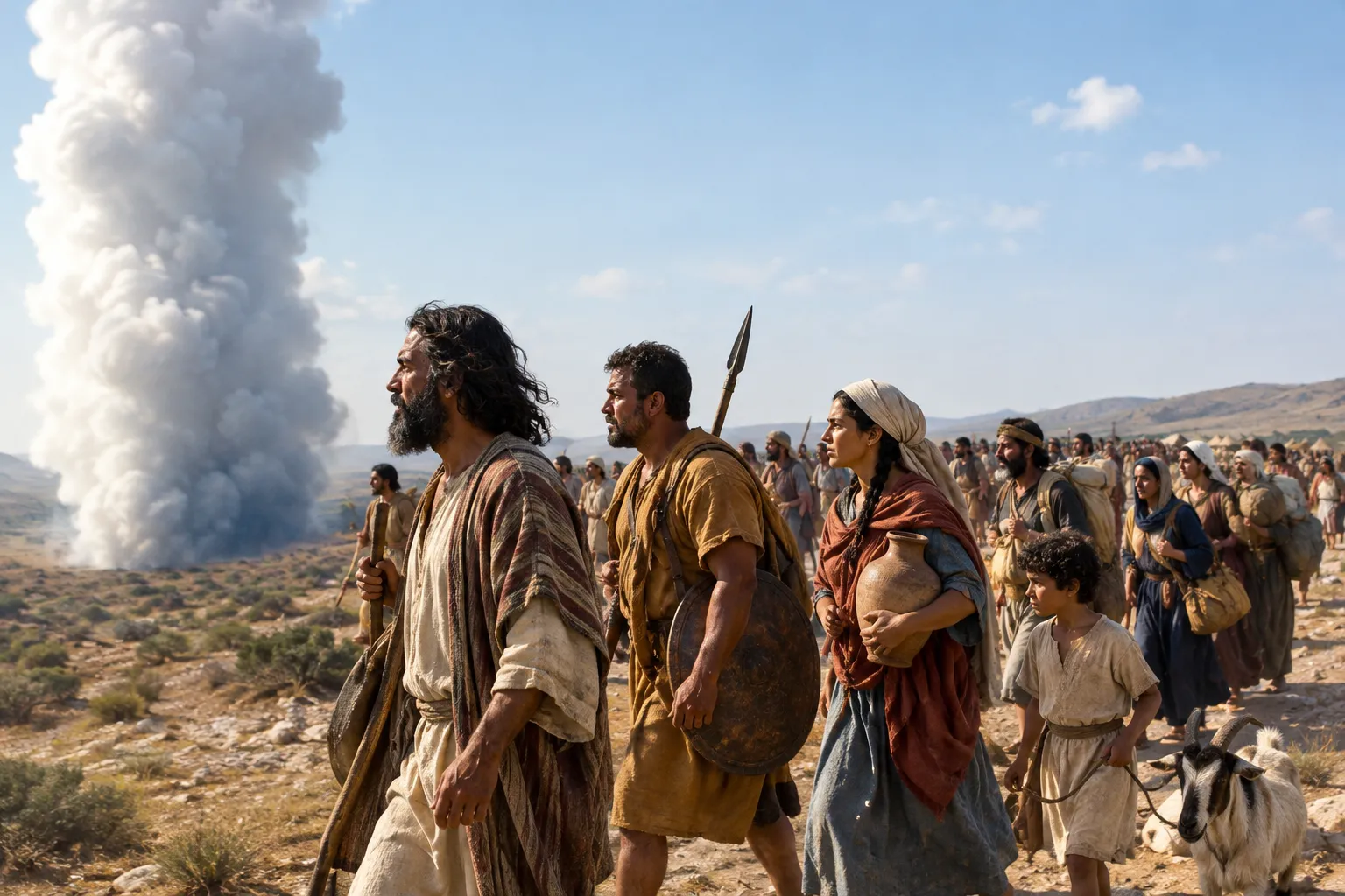 The Cloud Goes Before Them (Exodus 13:20–22)