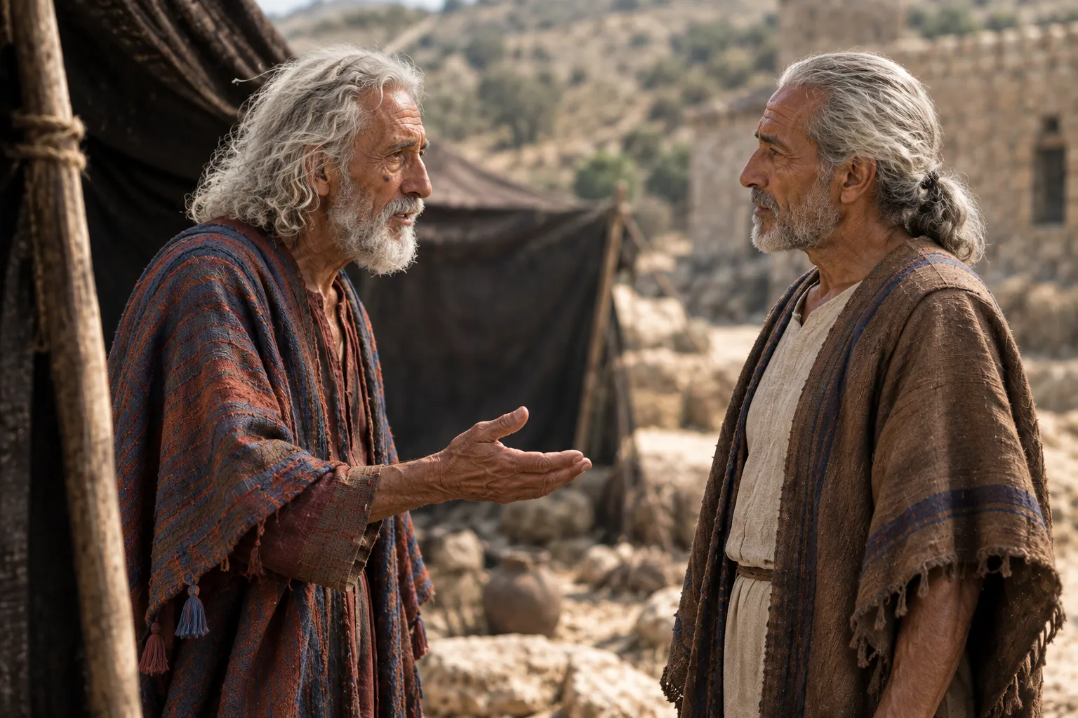 Joshua grants Hebron to Caleb (Joshua 15:13)