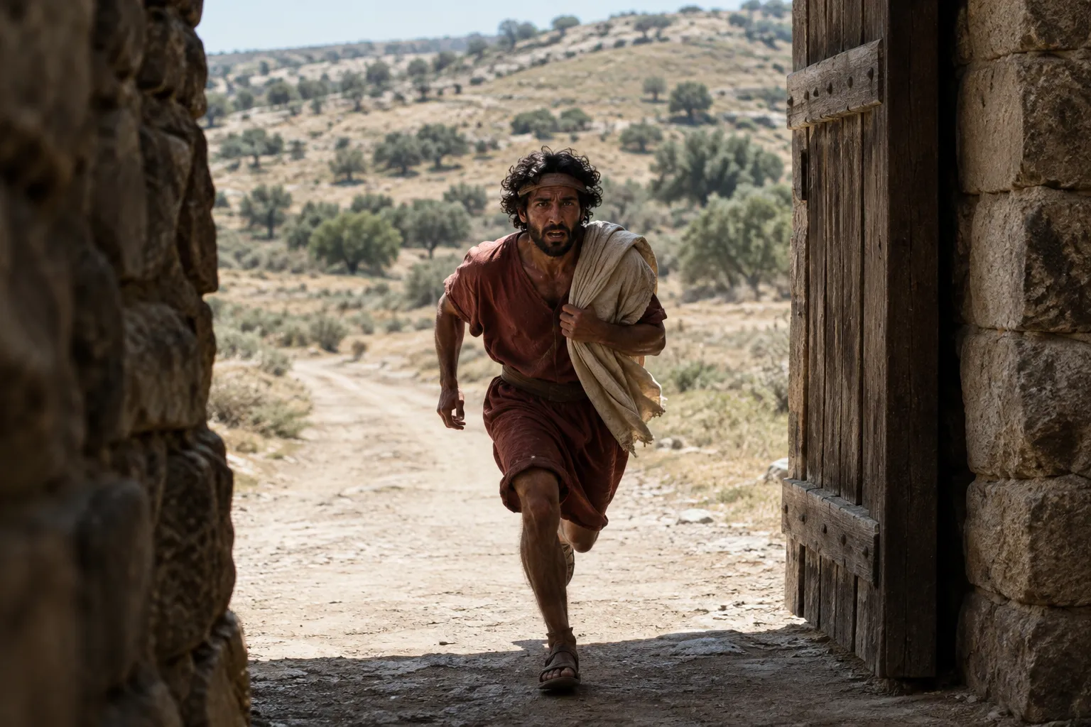 Flight to a refuge city (Deuteronomy 19:3–4)