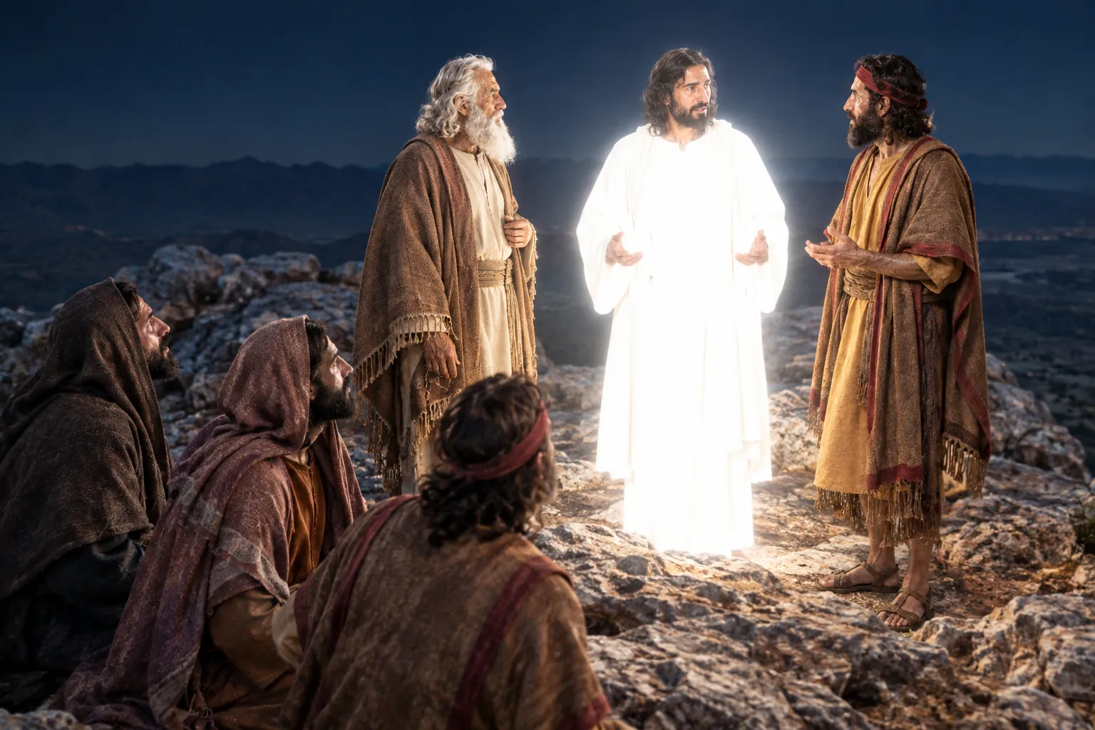 The transfiguration (Luke 9:28–32)