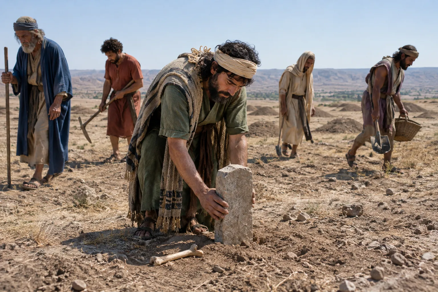A Marker for the Unburied Bone (Ezekiel 39:14–16)