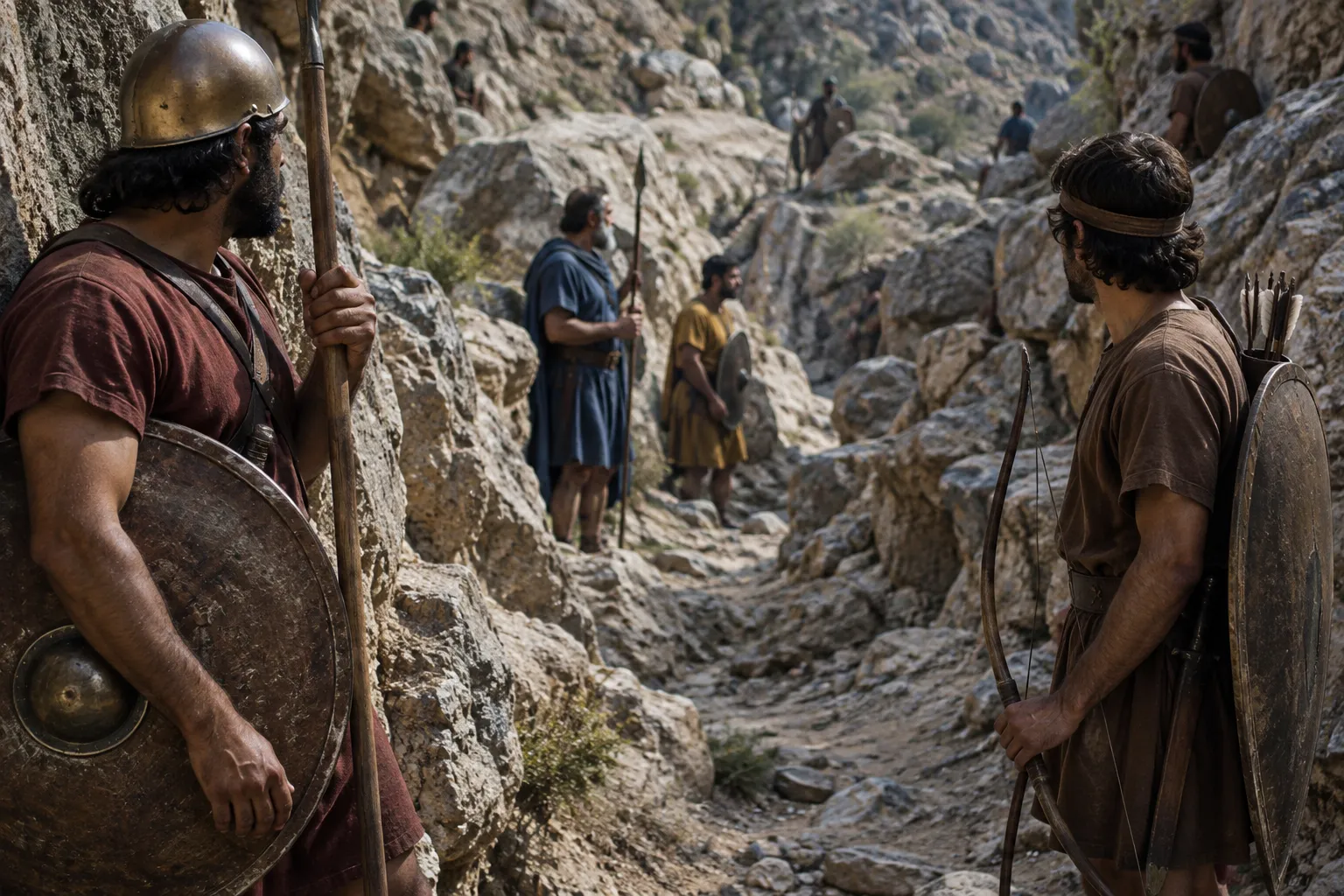 The Philistine Garrison at the Pass (1 Samuel 13:23)