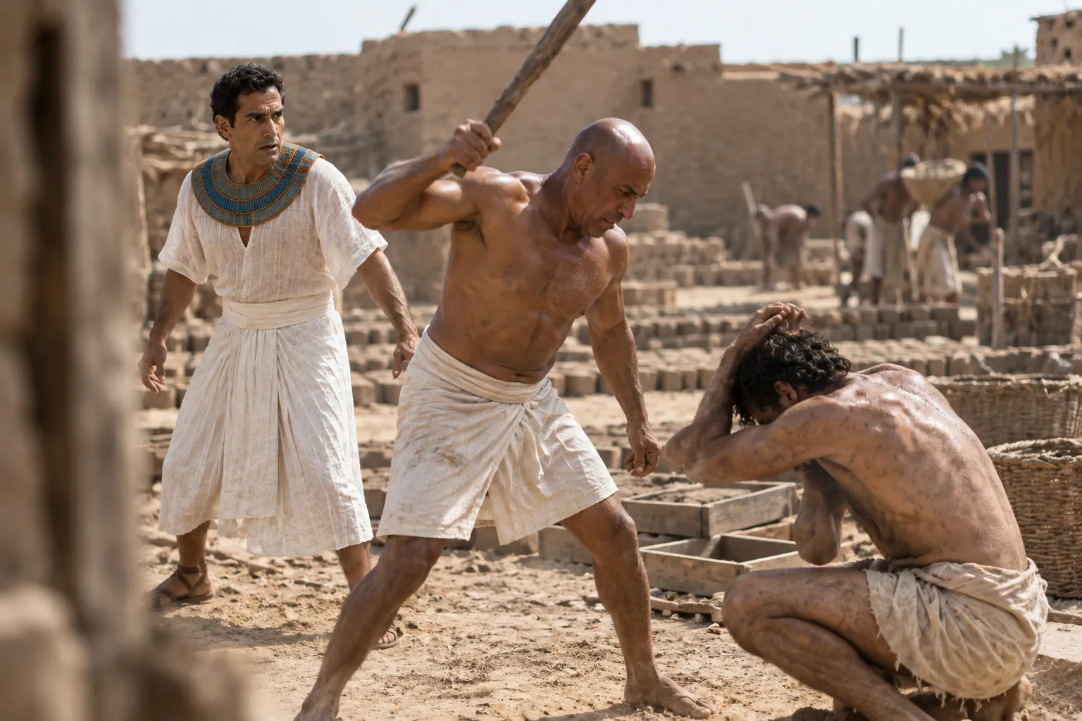 Moses Sees the Beating (Exodus 2:11)