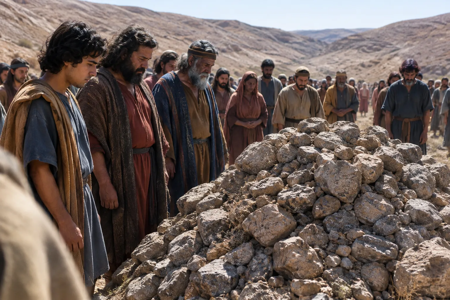 The Heap in the Valley of Achor (Joshua 7:25–26)