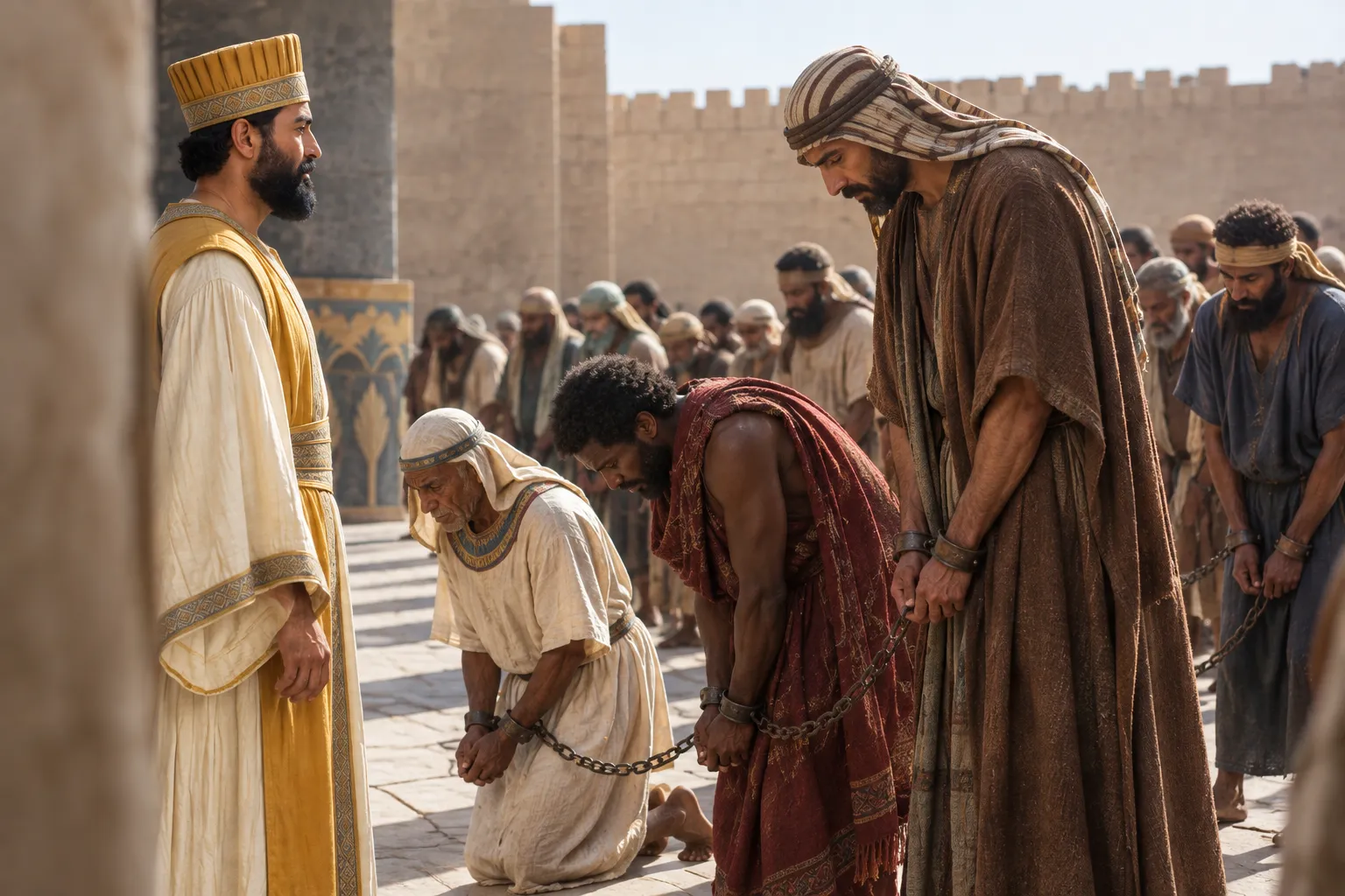 The nations bow before Cyrus (Isaiah 45:14)