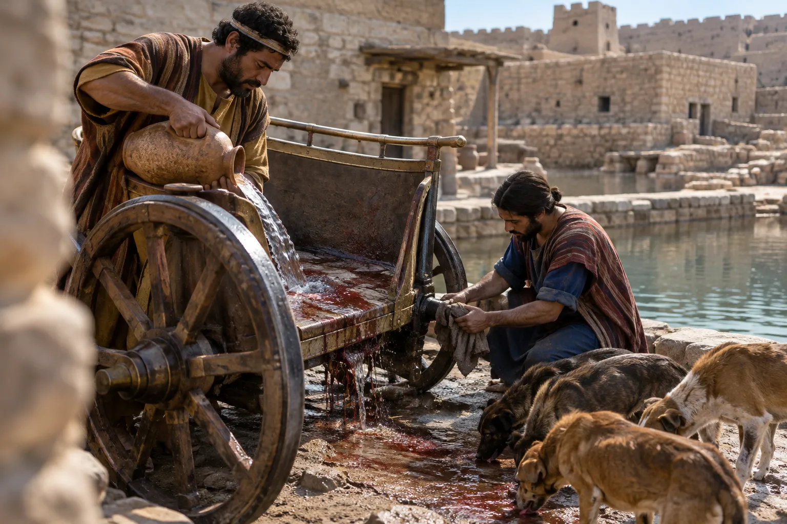 The Chariot Washed at Samaria (1 Kings 22:38)