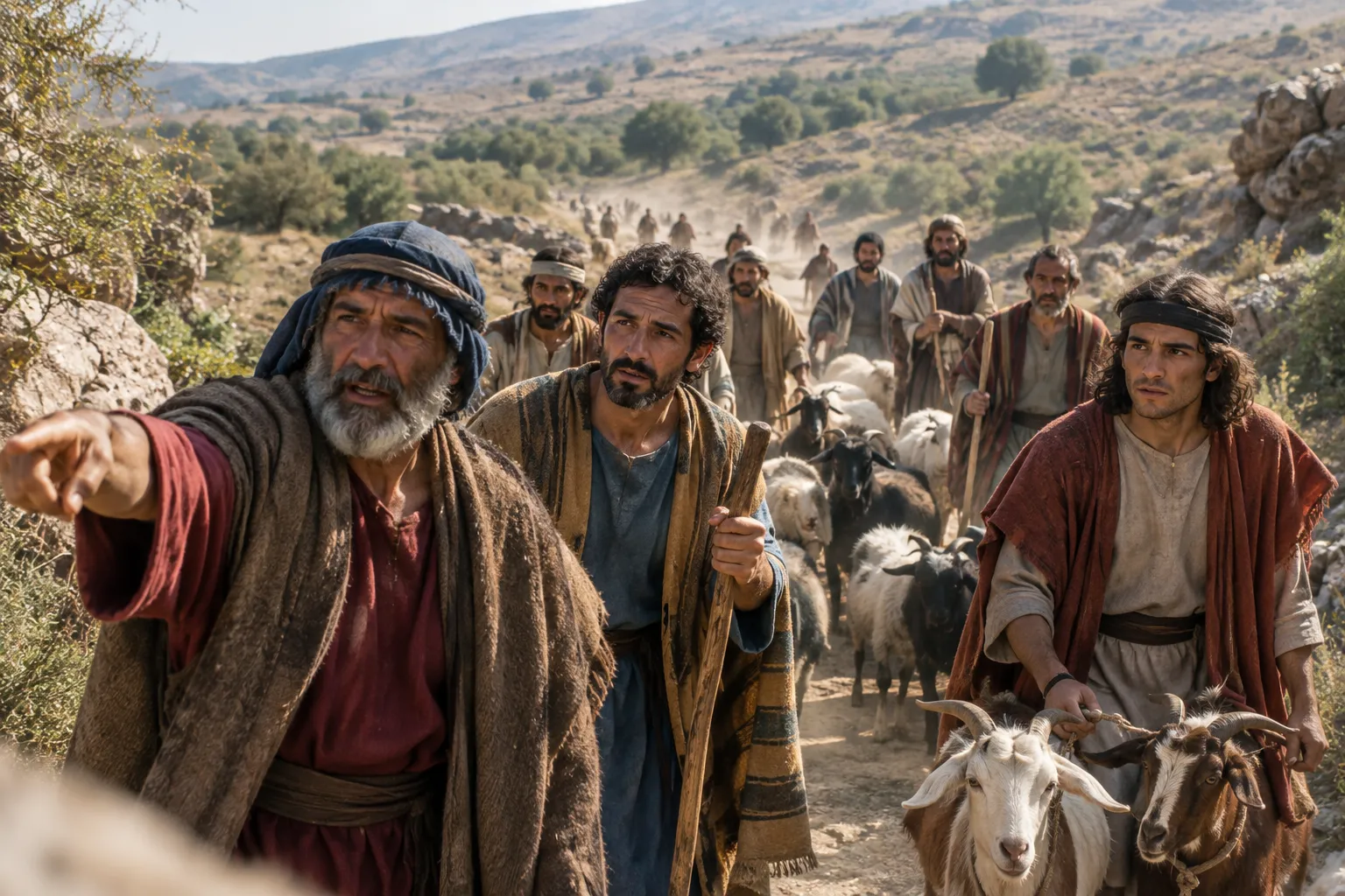The Simeonites Seek Pasture (1 Chronicles 4:38–40)
